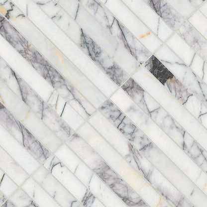 Scollopini Lilac Pattern Polished