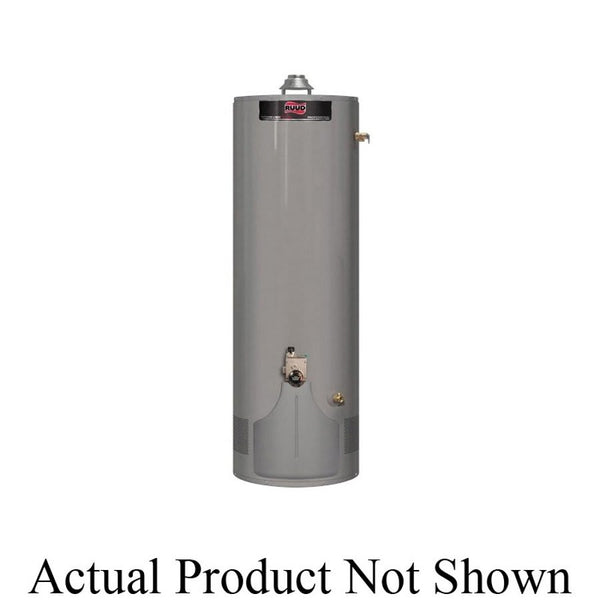Atmospheric Tall Residential Water Heater, 50 gal, Natural Gas, 36 Kbtu/hr, Ultra Low NOx, 0.58 Energy Factor, 8-Year Warranty