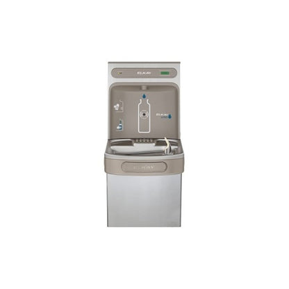 Barrier Free Filtered Water Cooler, Electronic Front and Side Bubbler Pushbar Operation