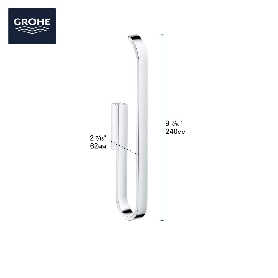 Selection Wall Mounted Euro Toilet Paper Holder