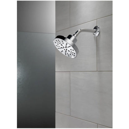 Universal Showering Components 1.75 GPM Multi Function Shower Head with H2Okinetic Technology