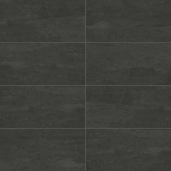 Color Story Wall Black Rectangle 3X6 Glossy