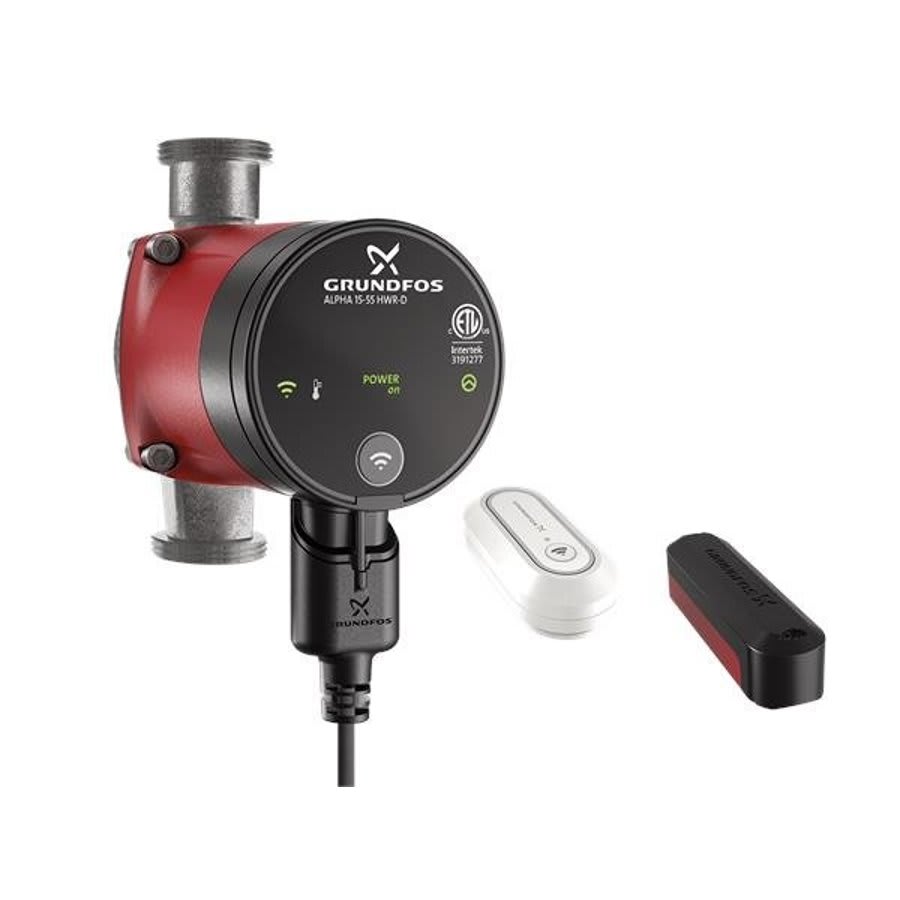 Alpha Variable Speed Inline Pump, 1/16 hp, 120 VAC, 1 ph, ODP, Cast Iron