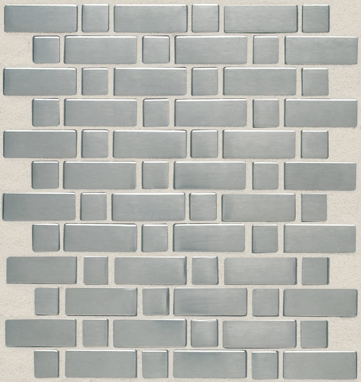 Metallica Brushed Stainless Steel Square 4X4 Satin