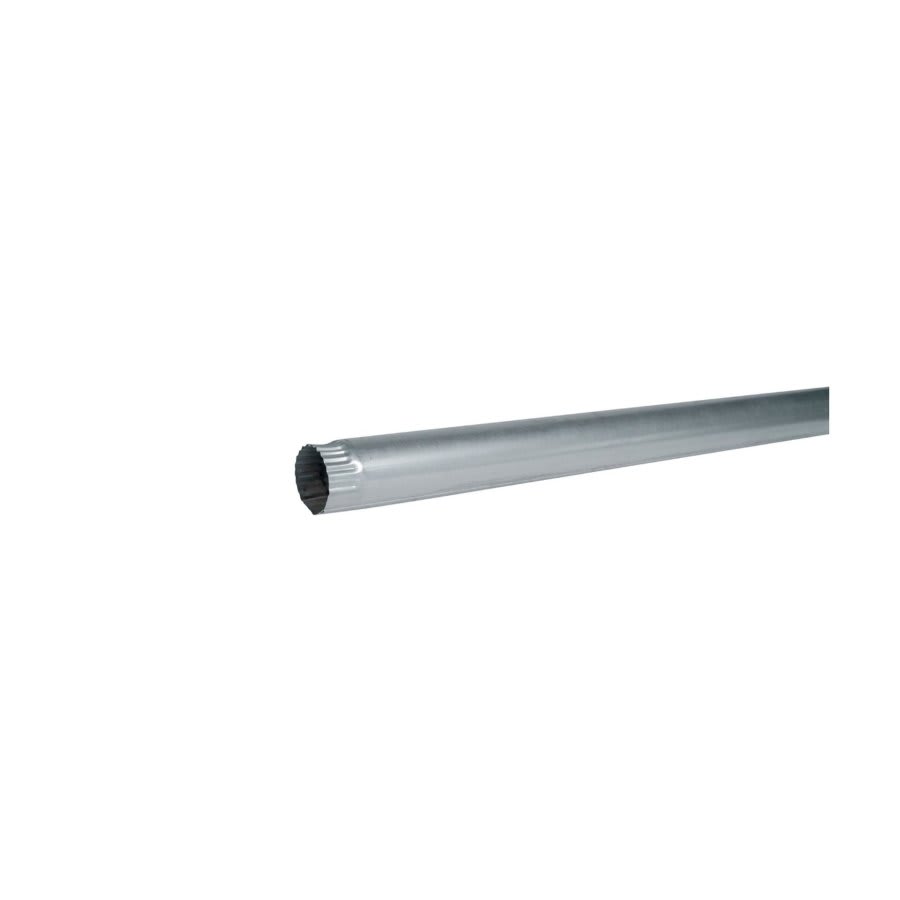 Vent Pipe, 3 in Dia, 120 in L, 26 ga