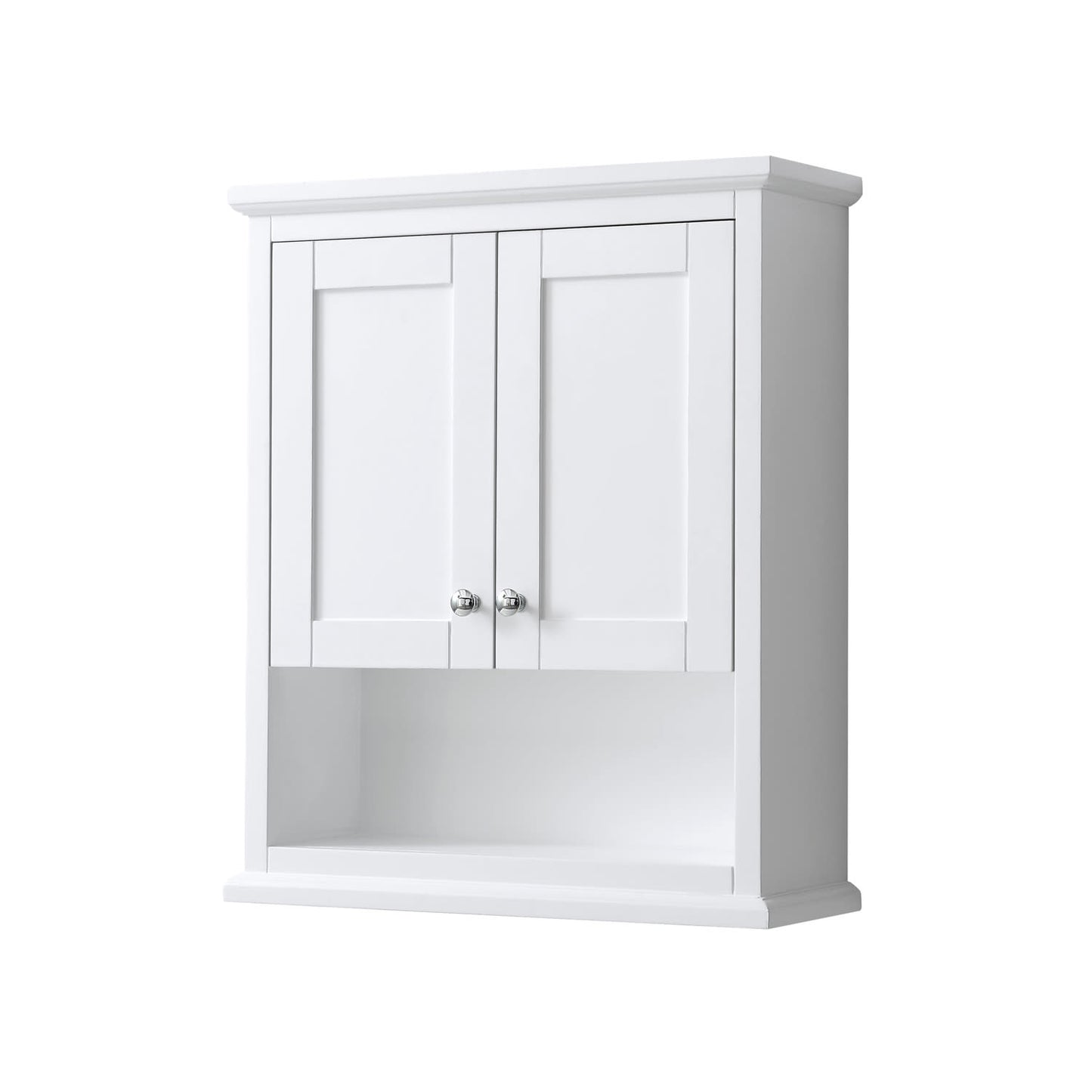 Avery Over-the-Toilet Bathroom Wall-Mounted Storage Cabinet - 25W x 30H x 9D