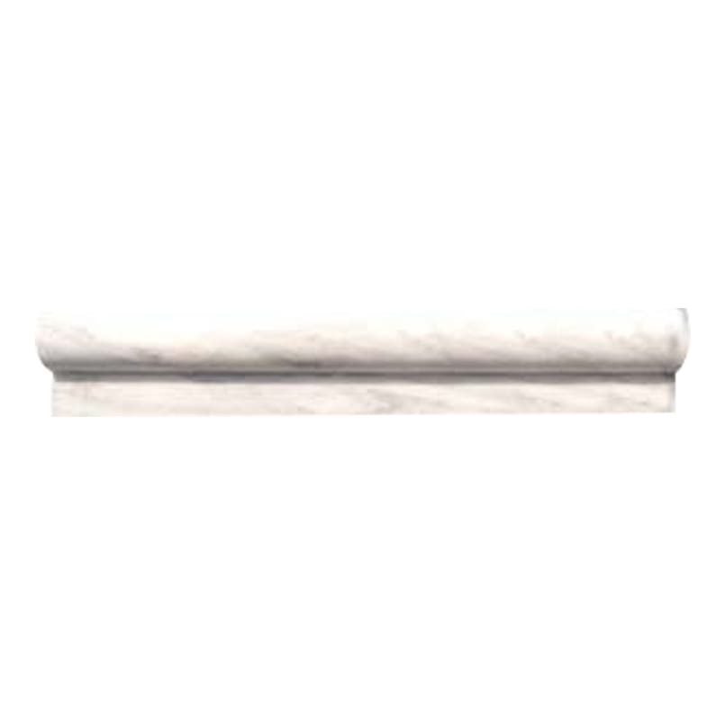 Greecian White 1x2x12 Polished Rail Molding