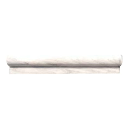 Greecian White 1x2x12 Polished Rail Molding