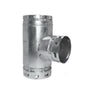 Round Vent Tee, 5 in Dia
