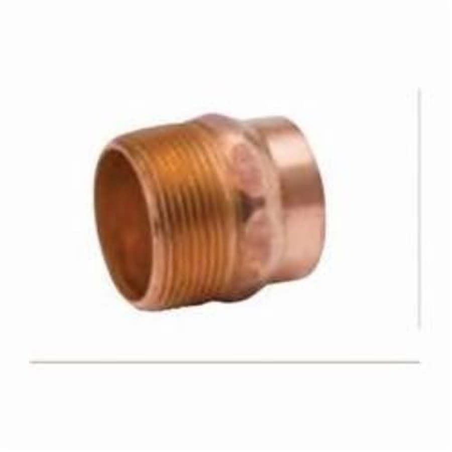 DWV Male Adapter, 1-1/2 in, C x MNPT, Wrot Copper