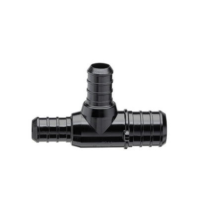 QickSert CR® Tee, 3/4 x 1/2 x 1/2 in, Crimp PEX, Poly