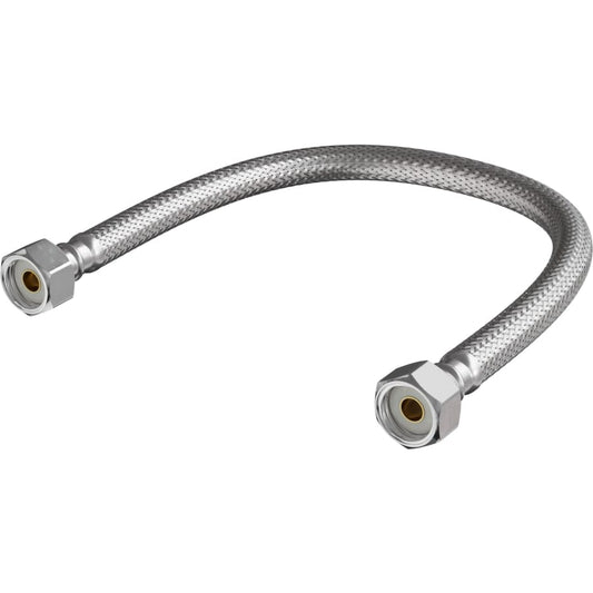 1/2" x 1/2" FIP 16 Stainless Steel Sink Connector