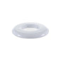F&C Split Ring Escutcheon, 5/8 in OD (1/2 in CTS & 3/8 in IPS), White