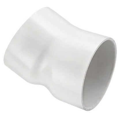 22.5 deg Elbow, 6 in, Socket, SCH 40/STD, PVC