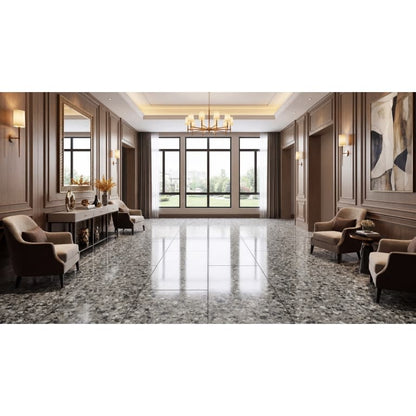 MILZETTI PEBBLE SILVR PL 24X47
