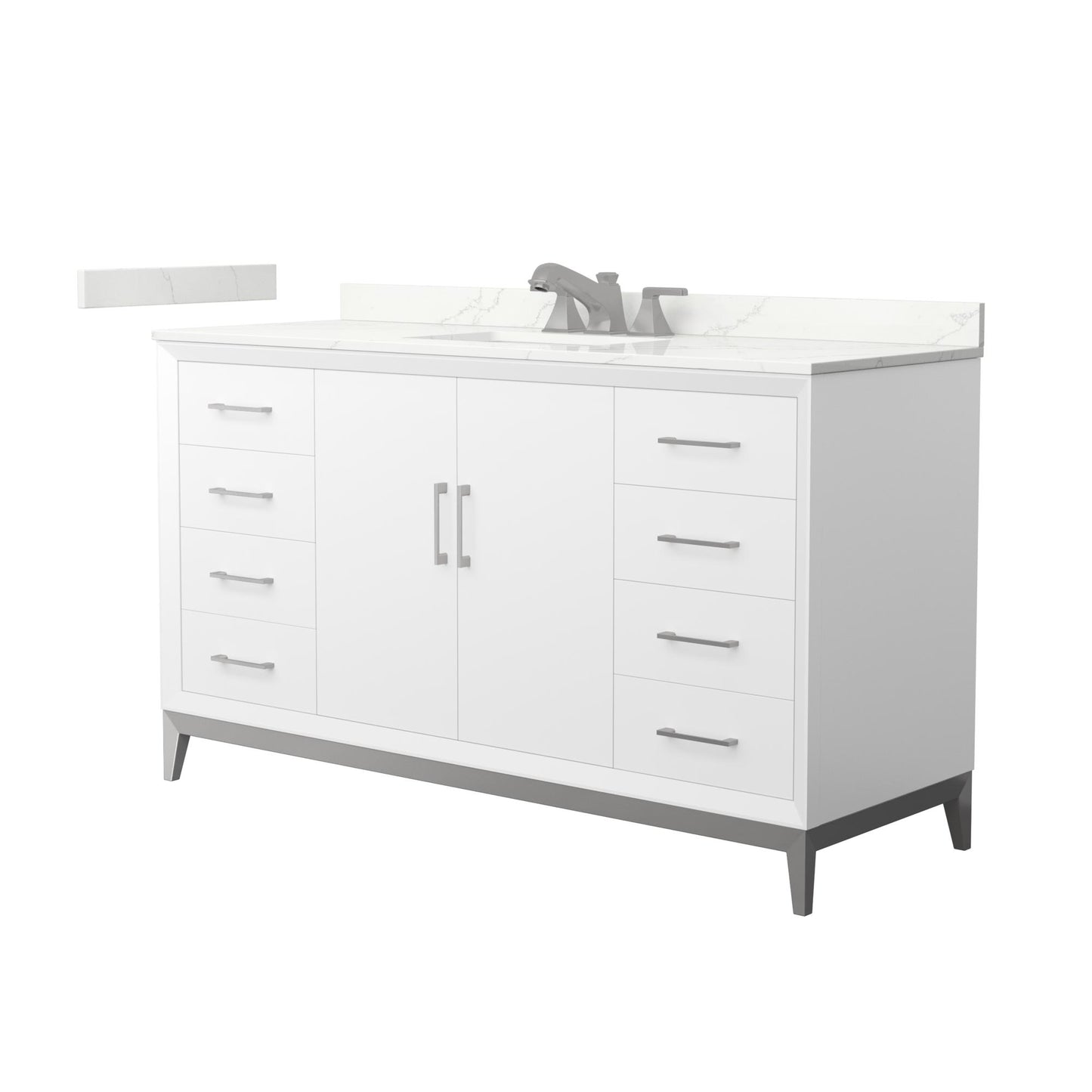 Amici Single Bathroom Vanity - 60W x 35.25H x 22D