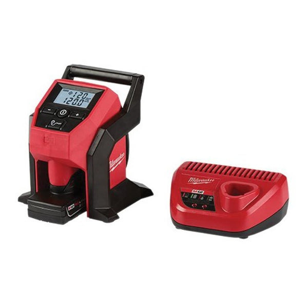 M12™ Cordless Compact Inflator Kit, 26 in L, Plastic