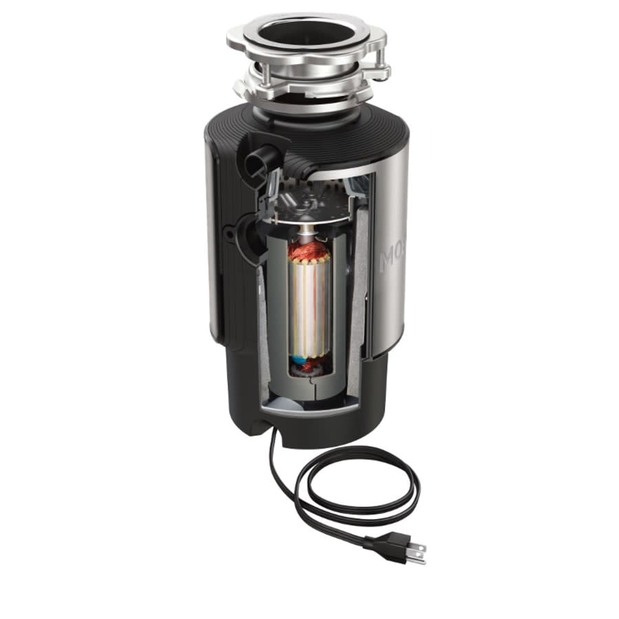 GX 1 HP Continuous Garbage Disposal with SoundSHIELD Technology, Vortex Motor and Power cord included.