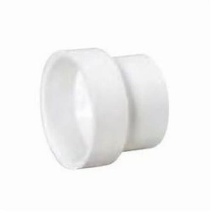 Reducer Coupling, 4 x 3 in, Hub, DWV, PVC