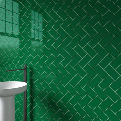 Color Wheel Classic Emerald Square 6X6 Glossy