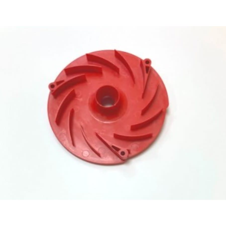 Red Swirl Plate
