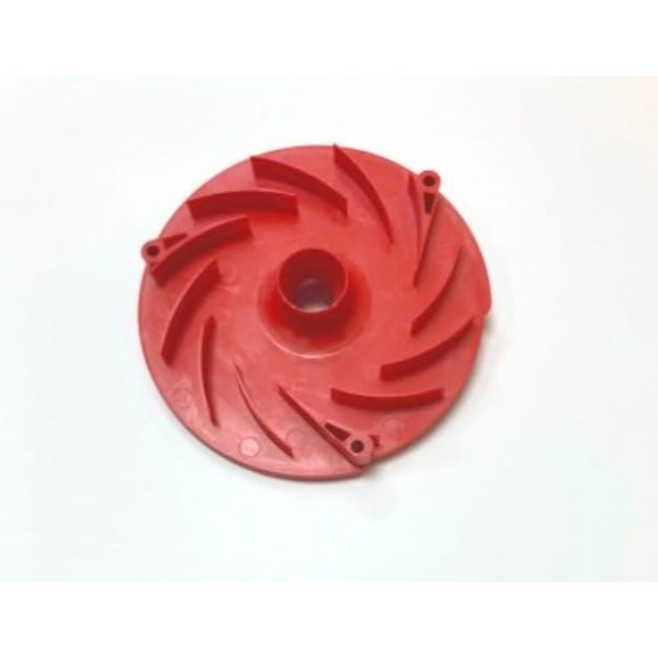 Red Swirl Plate