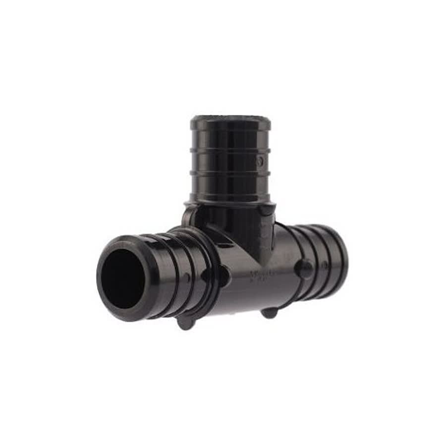 Tee, 3/4 in, Crimp PEX, Poly