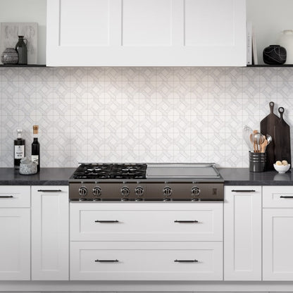 ALLURO MINI MANOR SILVER 12X12