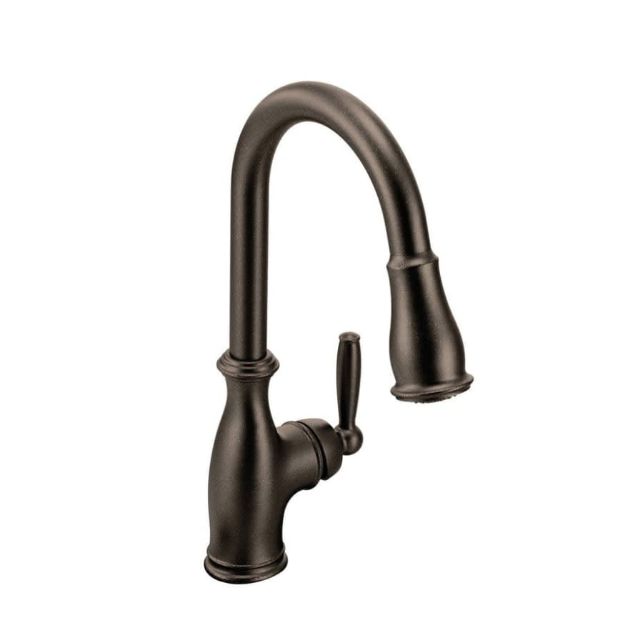 Brantford Single Handle Pulldown Spray Kitchen Faucet with Reflex Technology