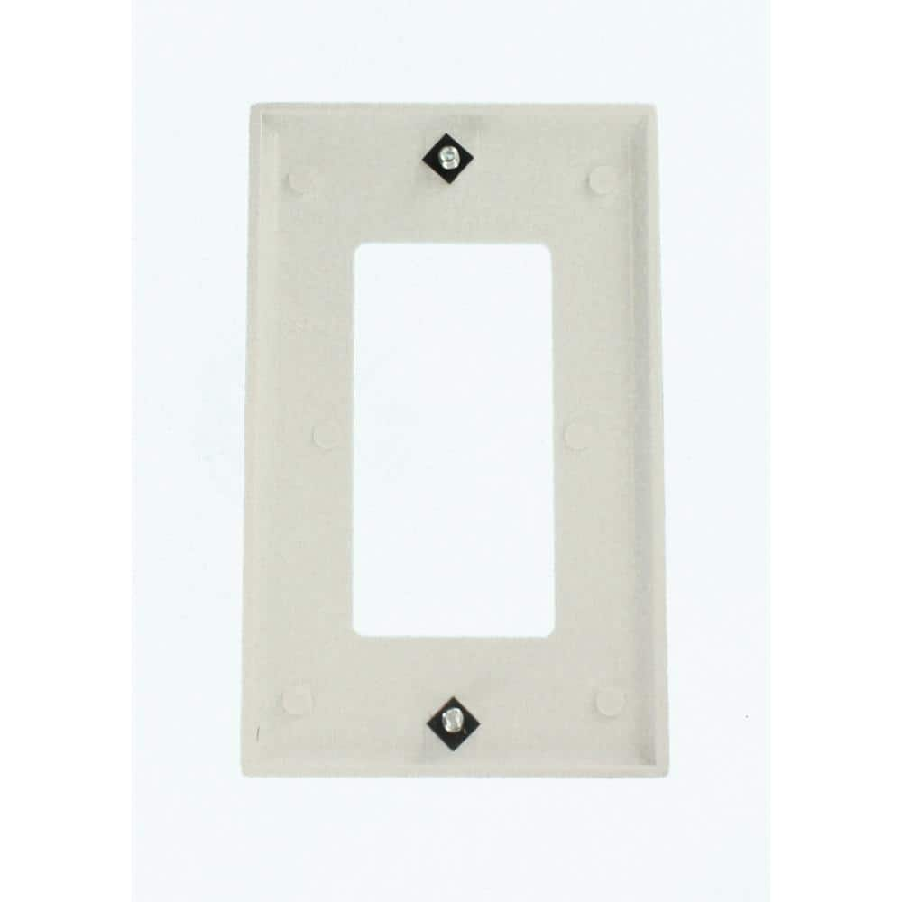 1-Gang White Decorator/Rocker Wall Plate (10-Pack)