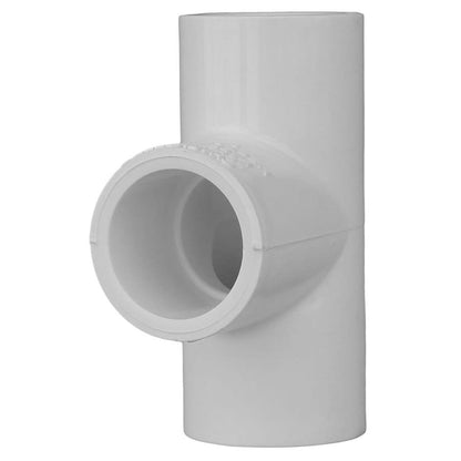 Tee, 8 in, Socket, SCH 40/STD, PVC