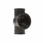 TESTRITE® No Hub DWV Test/Cleanout Tee Only, 6 in Cleanout, PVC
