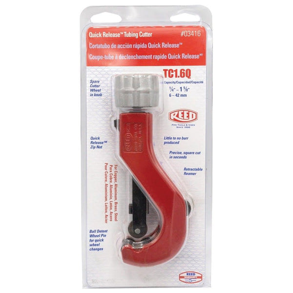 Tubing Cutter, 1/4 to 1-5/8 in Capacity