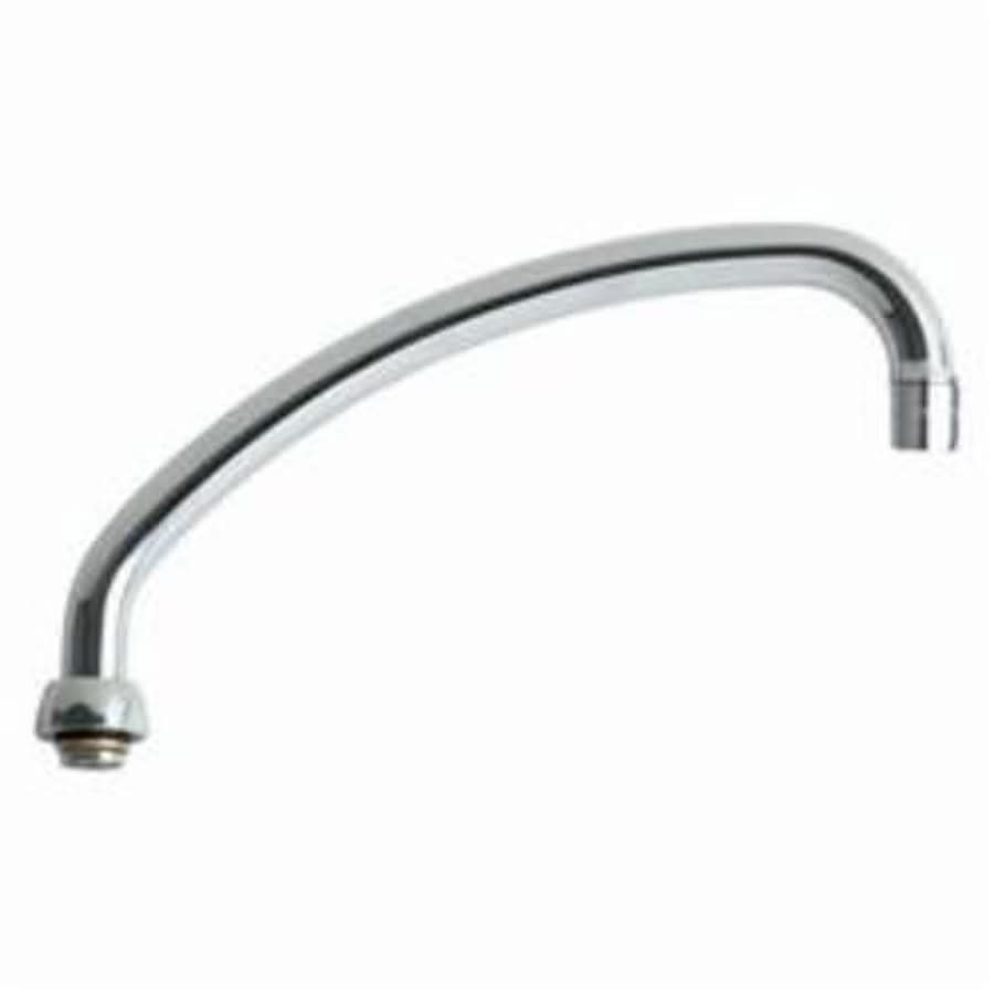 Type L Swing Spout, 9-1/2 in L, Polished Chrome