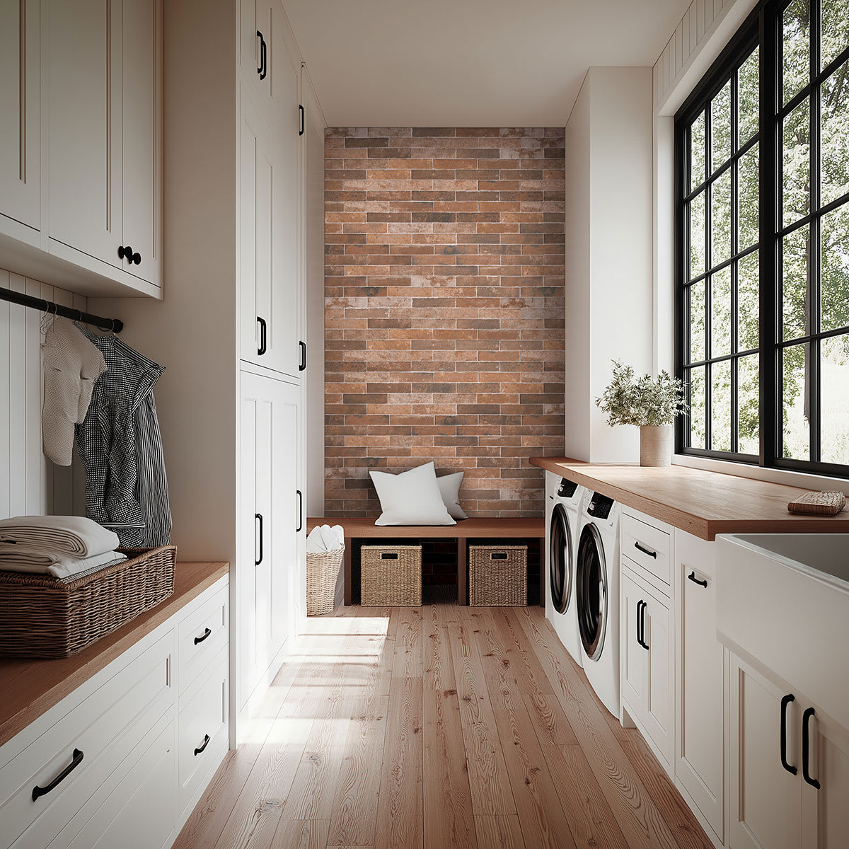 Brickstone Red Porcelain Tile