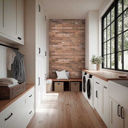 Brickstone Red Porcelain Tile