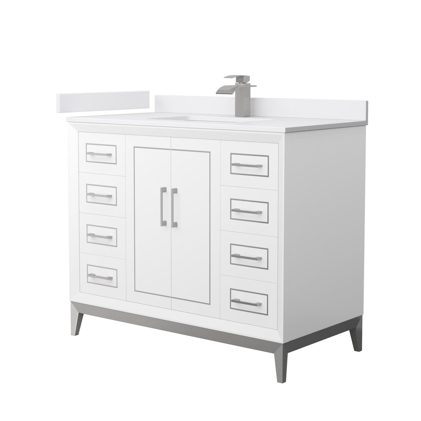 Marlena Single Bathroom Vanity - 42W x 35.25H x 22D