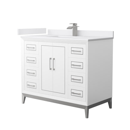 Marlena Single Bathroom Vanity - 42W x 35.25H x 22D