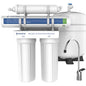 4 Stage RO System With Faucet
