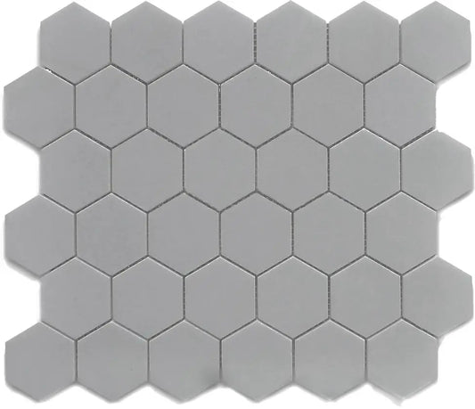 MG GRAY 12X12 MOS. HEXAGON 2X2