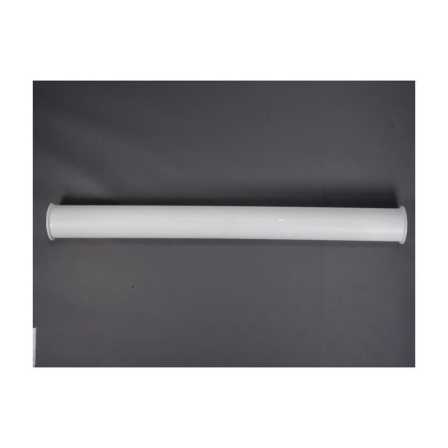 Tubular Tailpiece, 1-1/2 in, Flange, White