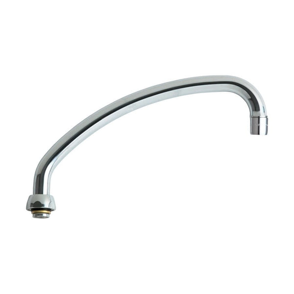 Type L Swing Spout, 9-1/2 in L, Polished Chrome