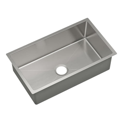 Plomosa 31" Undermount Single Basin Stainless Steel Kitchen Sink