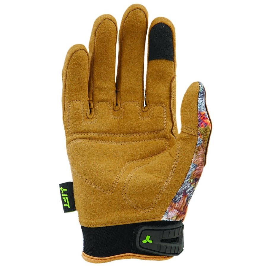 Pro Series OPTION Glove, Camo, Synthetic Leather with Air Mesh L