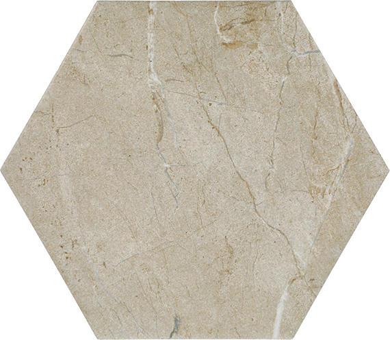 Perpetuo Elegant Beige Rectangle, Wave 12X24 Satin