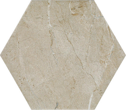 Perpetuo Elegant Beige Rectangle, Wave 12X24 Satin