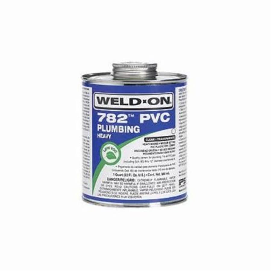 782™ Heavy Body Cement, 1 qt, Gray, For PVC