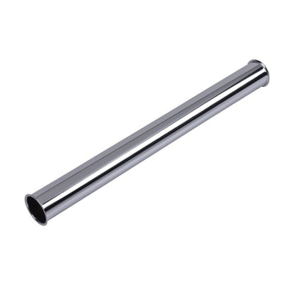Tubular Tailpiece, 1-1/2 in, Flange, 20 ga, Chrome