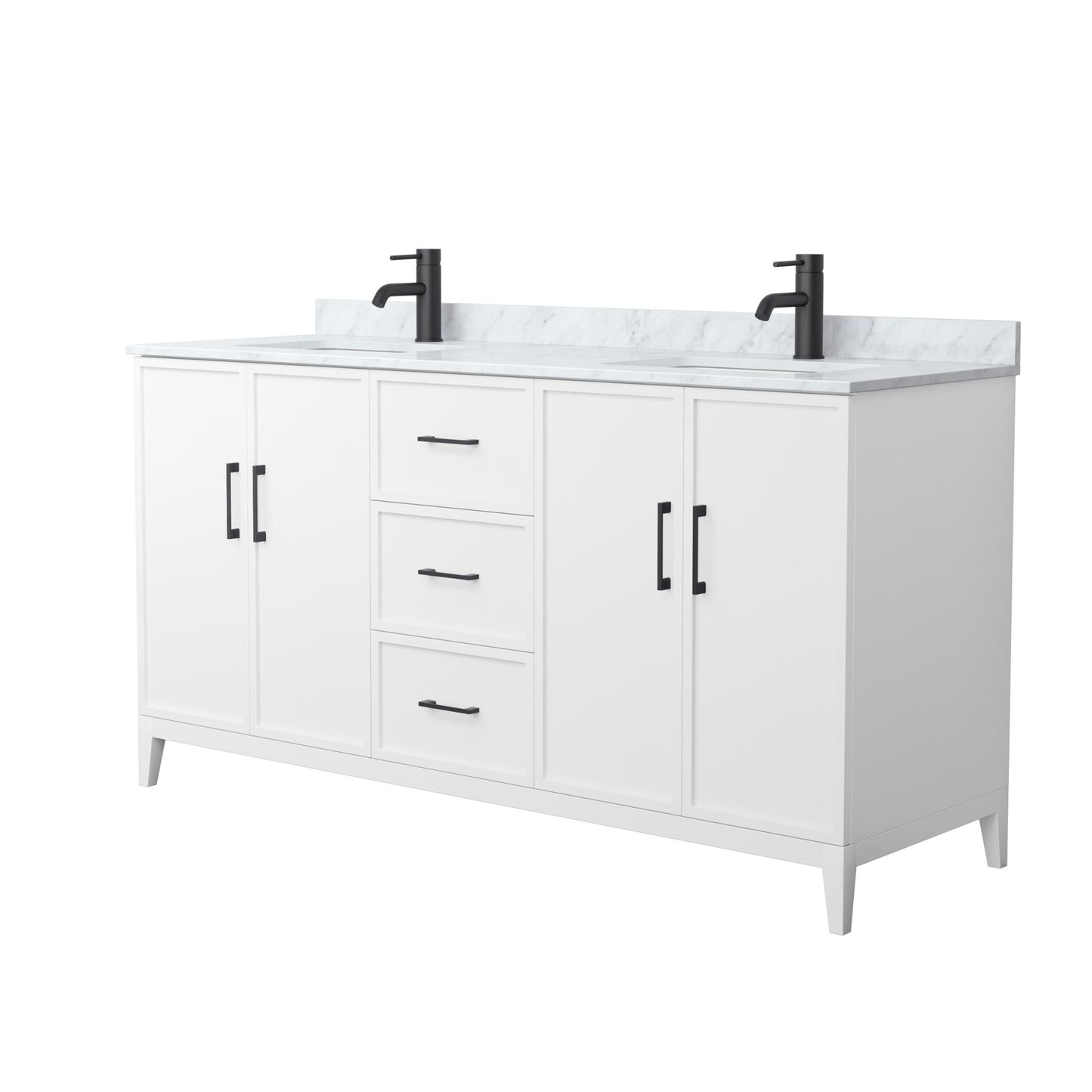 Elan Double Bathroom Vanity - 66W x 35H x 22D