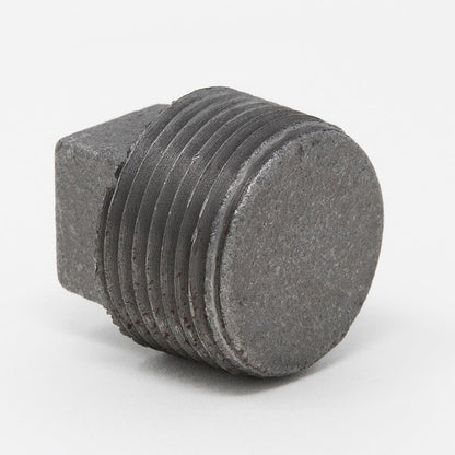 Square Head Plug, 1-1/4 in, MNPT, SCH 80/XH, Forged Steel, 3000 lb